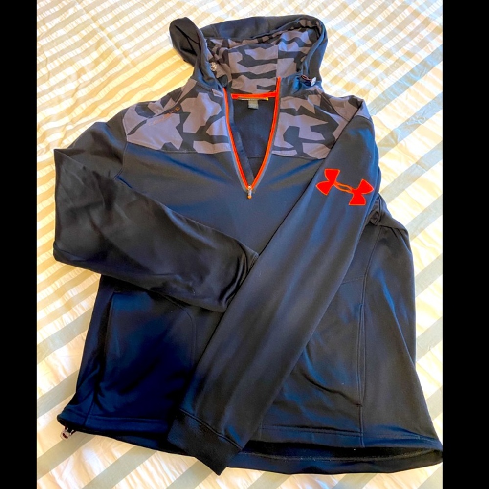 Men’s Dark Gray XL 1/4 Zip Under Armour Pullover